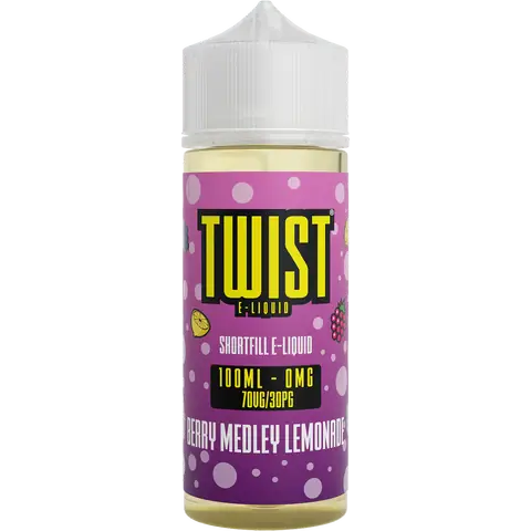 Twist 100ml Shortfill Vape Juice Berry Medley Lemonade