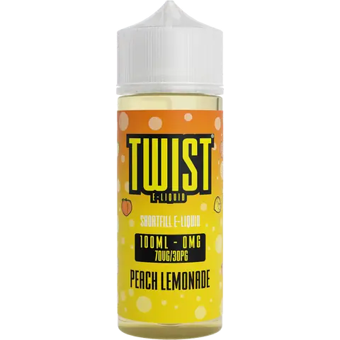 Twist 100ml Shortfill Vape Juice Peach Lemonade