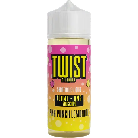 Twist 100ml Shortfill Vape Juice Pink Punch Lemonade