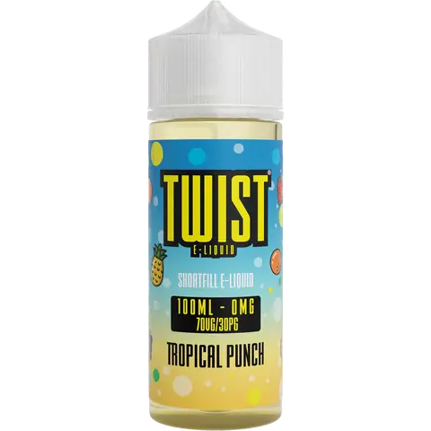 Twist 100ml Shortfill Vape Juice Tropical Punch