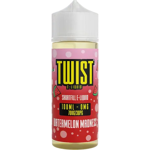 Twist 100ml Shortfill Vape Juice Watermelon Madness