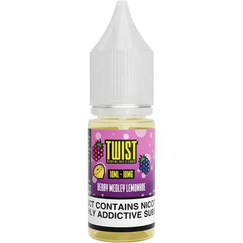 Twist 10ml Nic Salts 10mg Berry Medley Lemonade