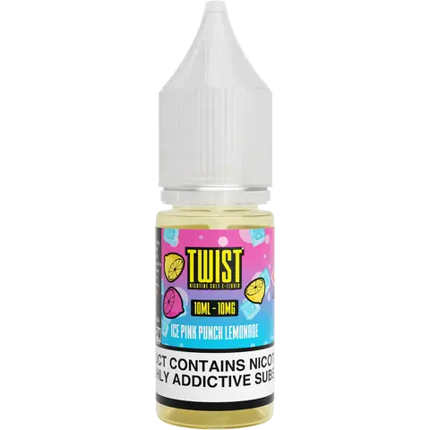 Twist 10ml Nic Salts 10mg Ice Pink Punch Lemonade