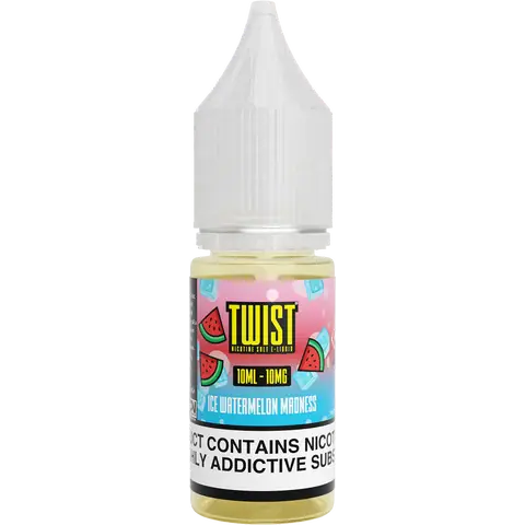 Twist 10ml Nic Salts 10mg Ice Watermelon Madness