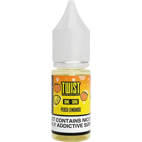 Twist 10ml Nic Salts 10mg Peach Lemonade