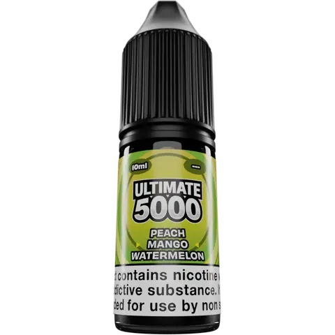 Ultimate 5000 Nic Salts 10ml Peach Mango Watermelon