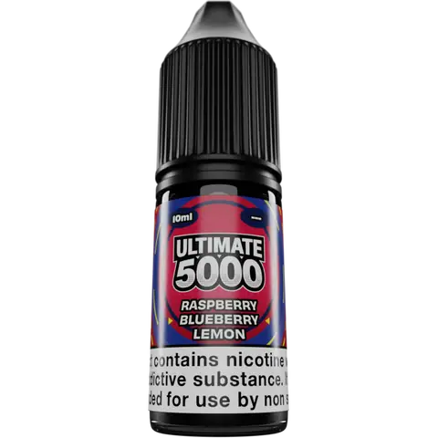 Ultimate 5000 Nic Salts 10ml Raspberry Blueberry Lemon