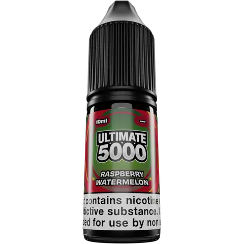 Ultimate 5000 Nic Salts 10ml Raspberry Watermelon
