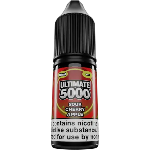 Ultimate 5000 Nic Salts 10ml Sour Cherry Apple