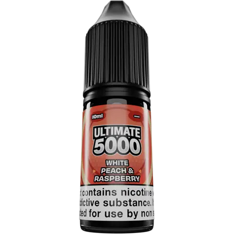 Ultimate 5000 Nic Salts 10ml White Peach & Raspberry