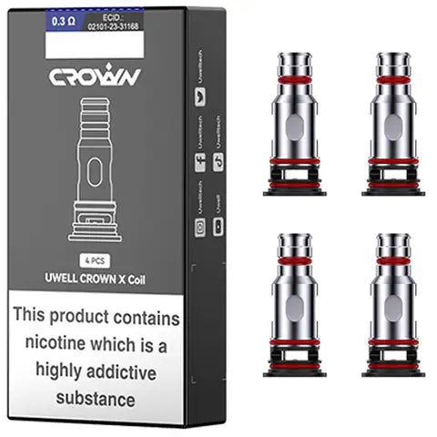 Uwell Crown X Replacement Coils 0.3ohm