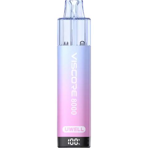 Uwell VISCORE 8000 Disposable Vape Kit Blue Razz Lemonade