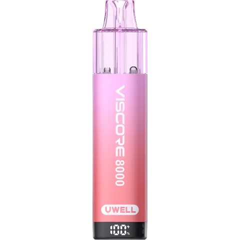 Uwell VISCORE 8000 Disposable Vape Kit Watermelon Strawberry
