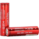 Vapcell 18650 K25 20A 2500mAh Battery
