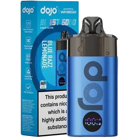 Vaporesso Dojo Blast 6000 Pod Vape Kit Blue Razz Lemonade