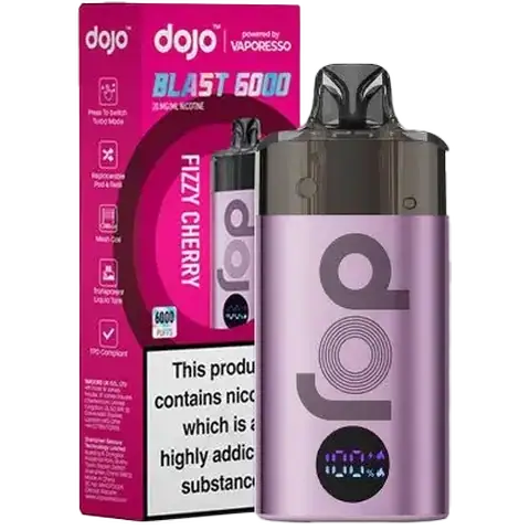 Vaporesso Dojo Blast 6000 Pod Vape Kit Fizzy Cherry
