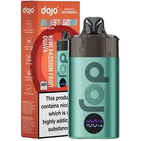 Vaporesso Dojo Blast 6000 Pod Vape Kit Kiwi Passion Fruit Guava