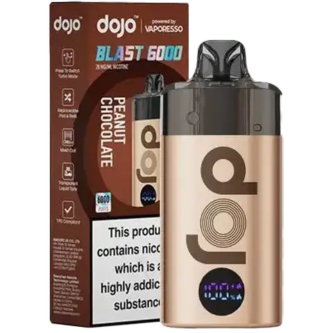 Vaporesso Dojo Blast 6000 Pod Vape Kit Peanut Chocolate