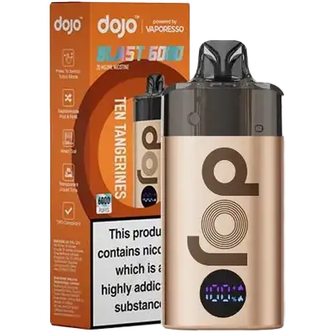 Vaporesso Dojo Blast 6000 Pod Vape Kit Ten Tangerines