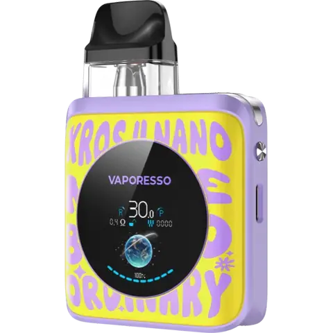 Vaporesso Xros 4 Nano Pod Vape Kit Word-Pop Yellow