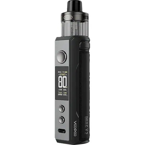 VooPoo Drag X2 Pod Vape Grey Metal