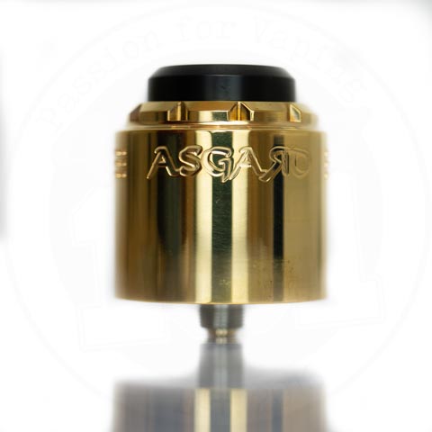 Asgard 30mm RDA by Vaperz Cloud 24k Gold (SS Top Cap)