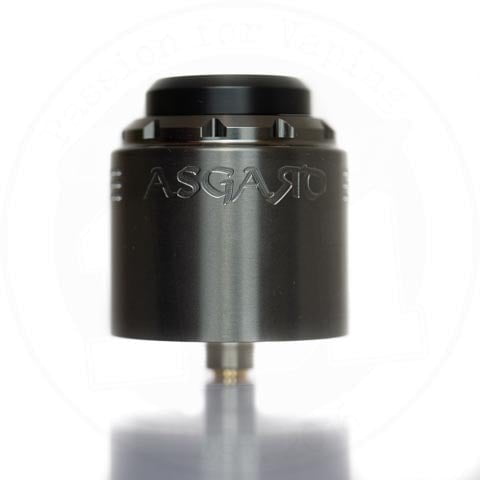 Asgard 30mm RDA by Vaperz Cloud Polished Gunmetal (SS Top Cap)