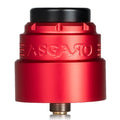 Asgard Mini 25mm RDA By Vaperz Cloud Brushed Red (Aluminium Top Cap)