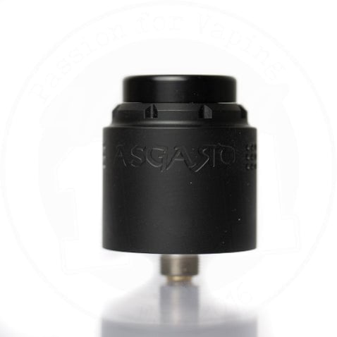 Asgard Mini 25mm RDA By Vaperz Cloud Matte Black (SS Top Cap)