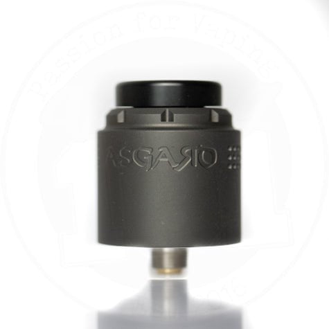Asgard Mini 25mm RDA By Vaperz Cloud Matte Gunmetal (Aluminium Top Cap)