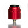 Asgard Mini 25mm RDA By Vaperz Cloud Satin Red (Aluminium Top Cap)