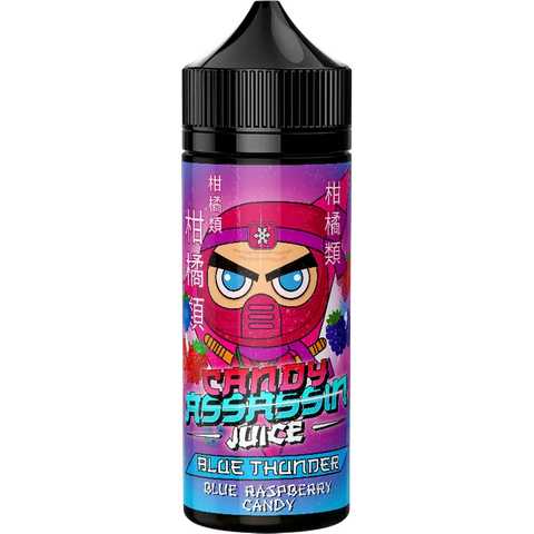 Assassin Juice 100ml Shortfill Vape Juice Blue Thunder