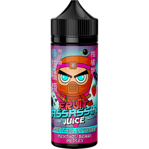 Assassin Juice 100ml Shortfill Vape Juice Menthol Invasion