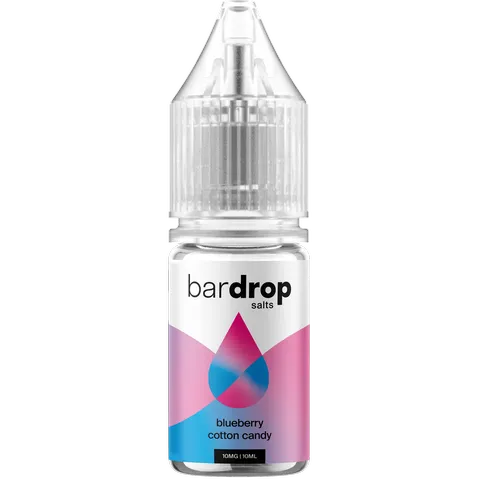 Bar Drop Salts 10ml E-Liquids Blueberry Cotton Candy