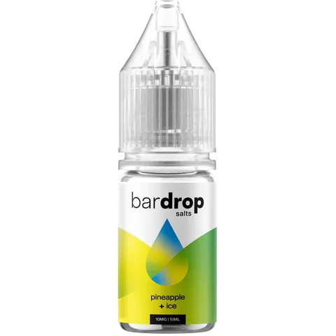 Bar Drop Salts 10ml E-Liquids Pineapple Ice