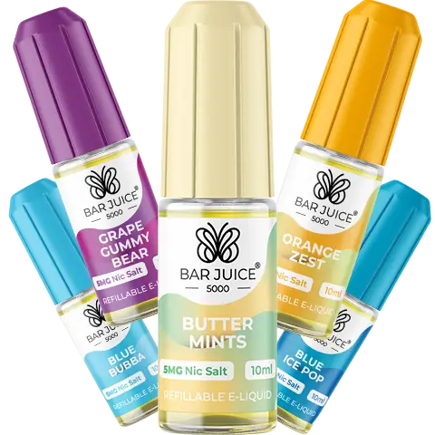 Bar Juice 5000 5mg Nic Salt E-Liquids