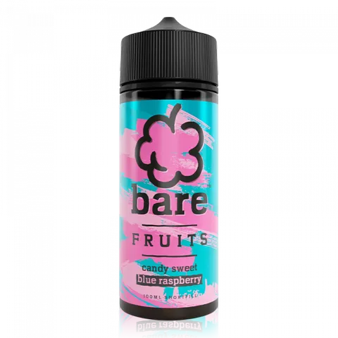 Bare Fruits 100ml Shortfill E-Liquid Blue Raspberry