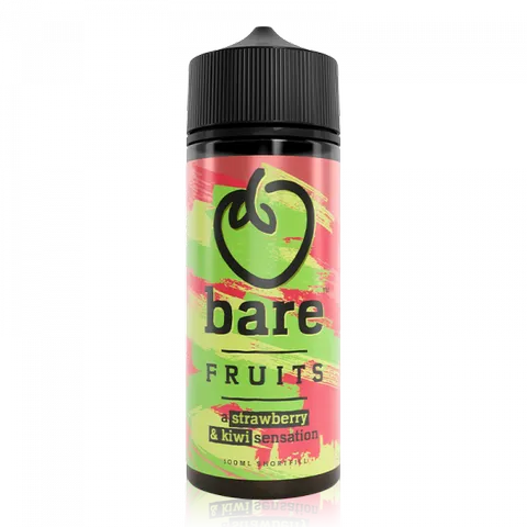 Bare Fruits 100ml Shortfill E-Liquid Strawberry and Kiwi