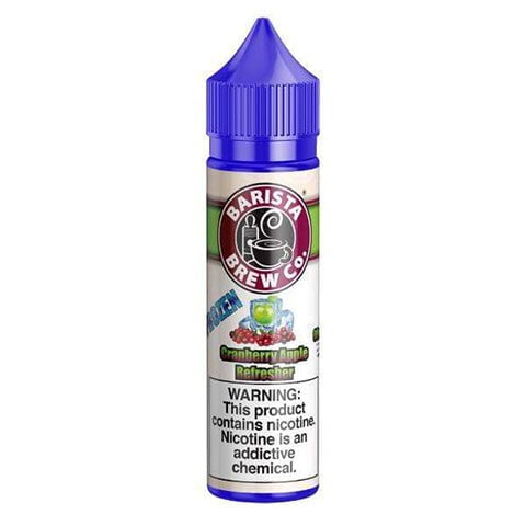 Barista Brew Co Shortfill E-Liquids Cranberry Apple Refresher Frozen