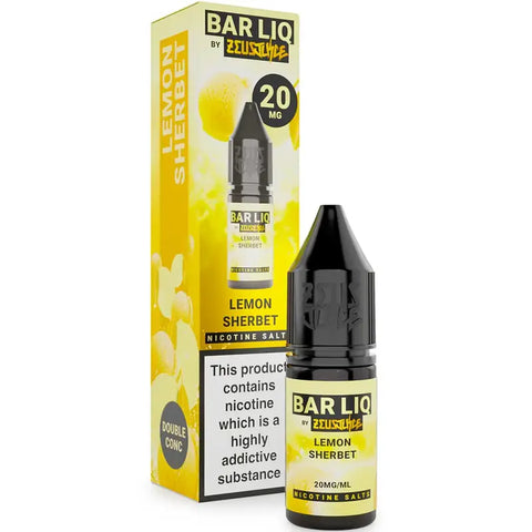 Zeus Juice Barliq Salt 10ml Nic Salt Lemon Sherbet