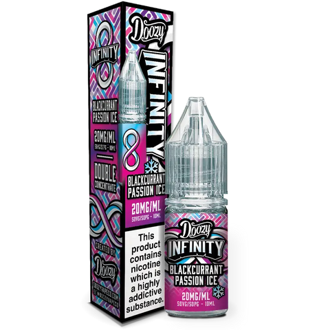 Doozy Infinity Salts 10ml Nic Salts Blackcurrant Passion ice