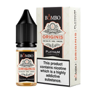 Bombo Platinum Tobaccos Originis 10ml Nic Salt 10mg