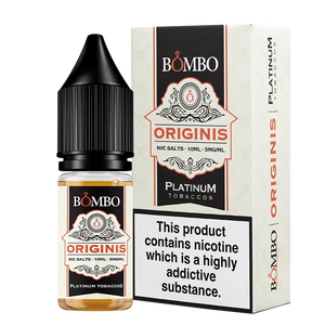 Bombo Platinum Tobaccos Originis 10ml Nic Salt