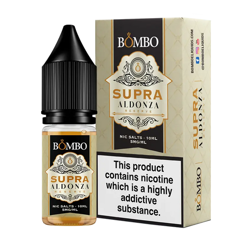 Bombo Platinum Tobaccos Supra Aldonza Reserve 10ml Nic Salt 5mg