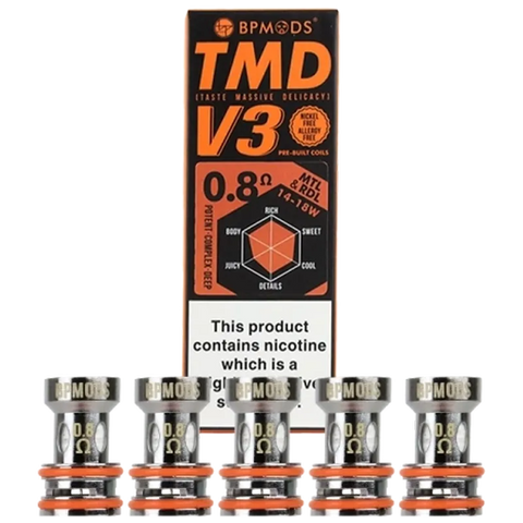 BP Mods TMD Mesh Coils v3 0.8 ohm