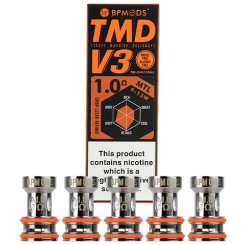 BP Mods TMD Mesh Coils v3 1.0 ohm
