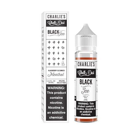 Charlie's Chalk Dust Shortfill E-Liquids Black Ice