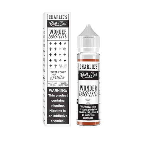 Charlie's Chalk Dust Shortfill E-Liquids Wonder Worm