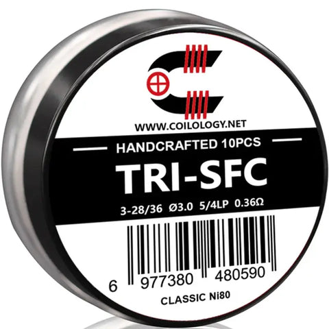 Coilology Handcrafted Coils | Staggered Fused Clapton