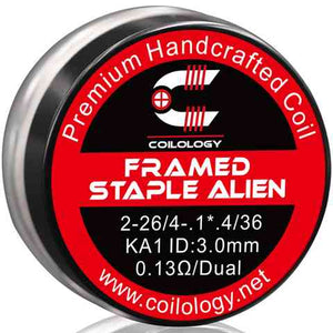 Coilology Hand Crafted Coils Framed Staple Alien
